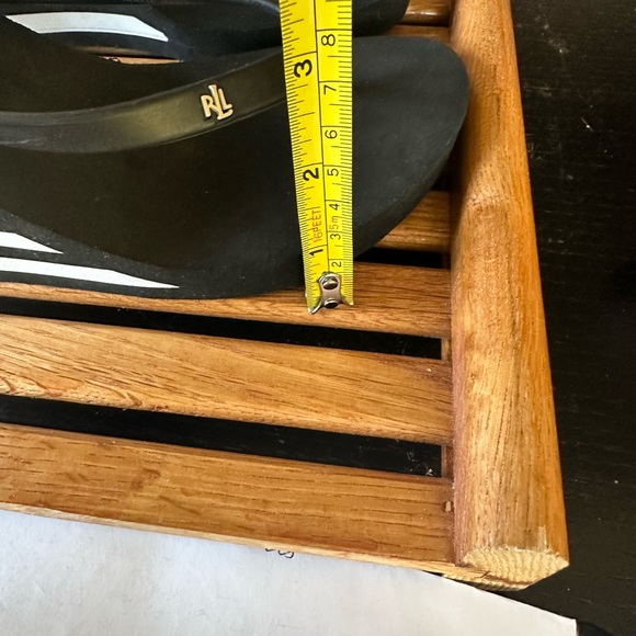 Ralph Lauren women’s wedge sandals - Picture 12 of 13